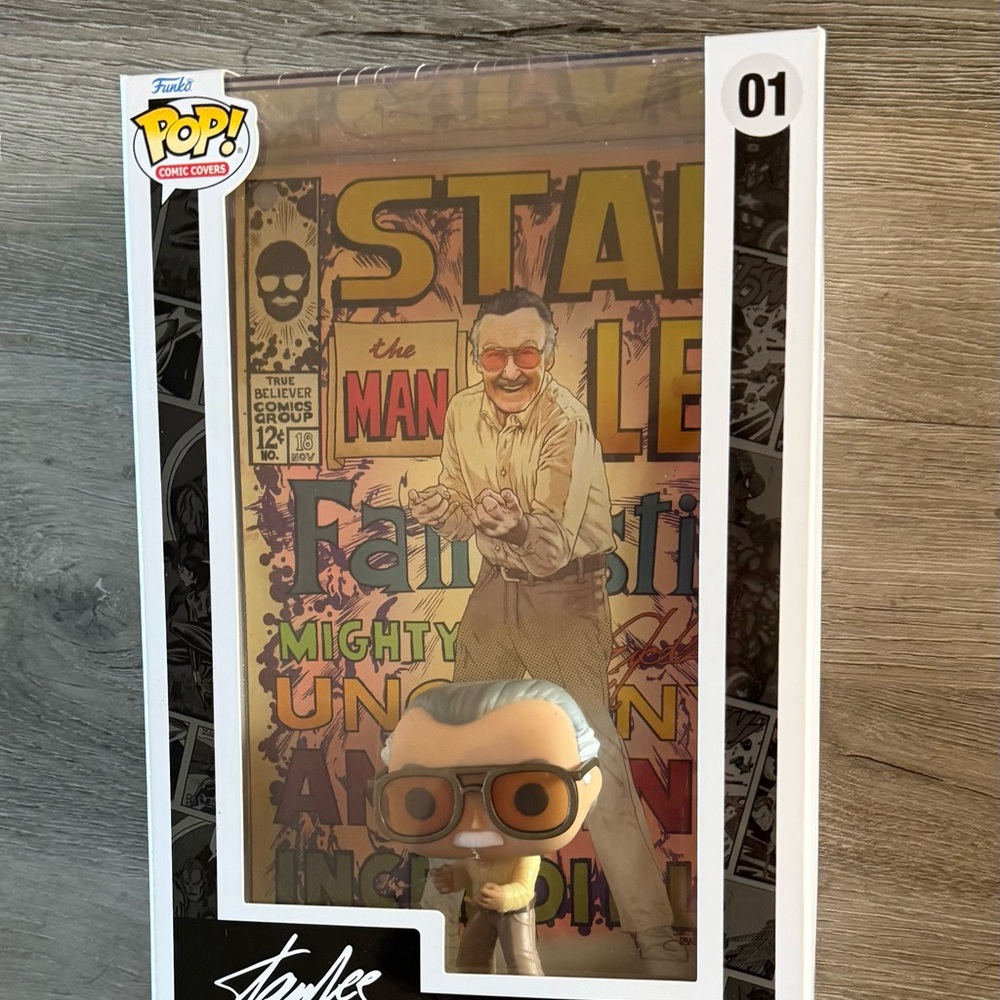 Funko Pop! Comic Covers Figure with Yellow and White Accents